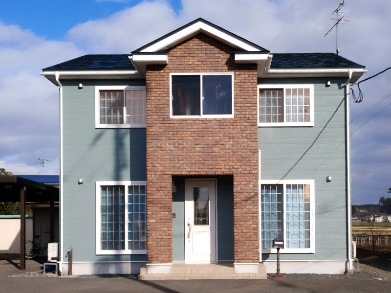 外壁・屋根塗装施工例　施工後