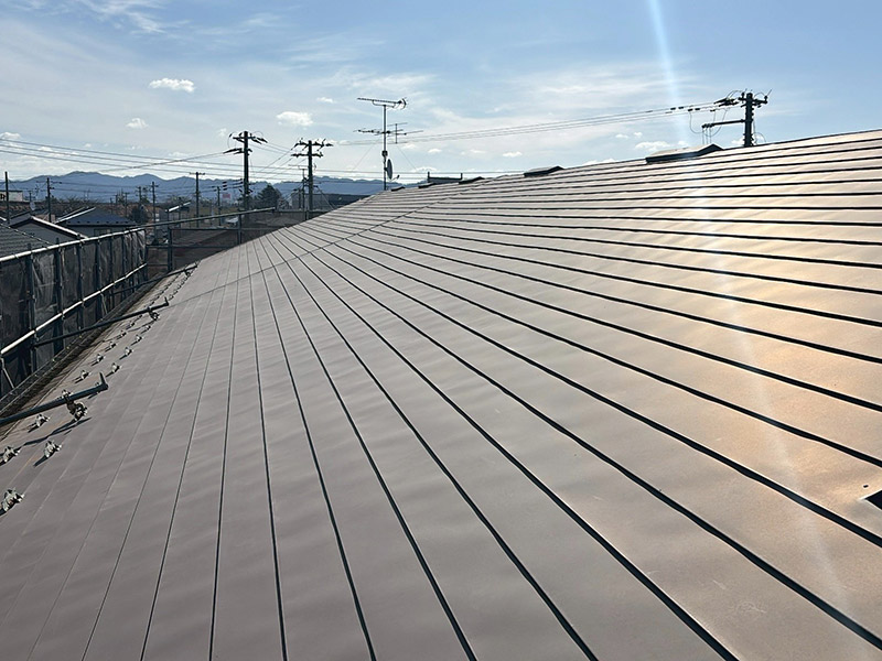 アパート塗替え工事　屋根　施工前