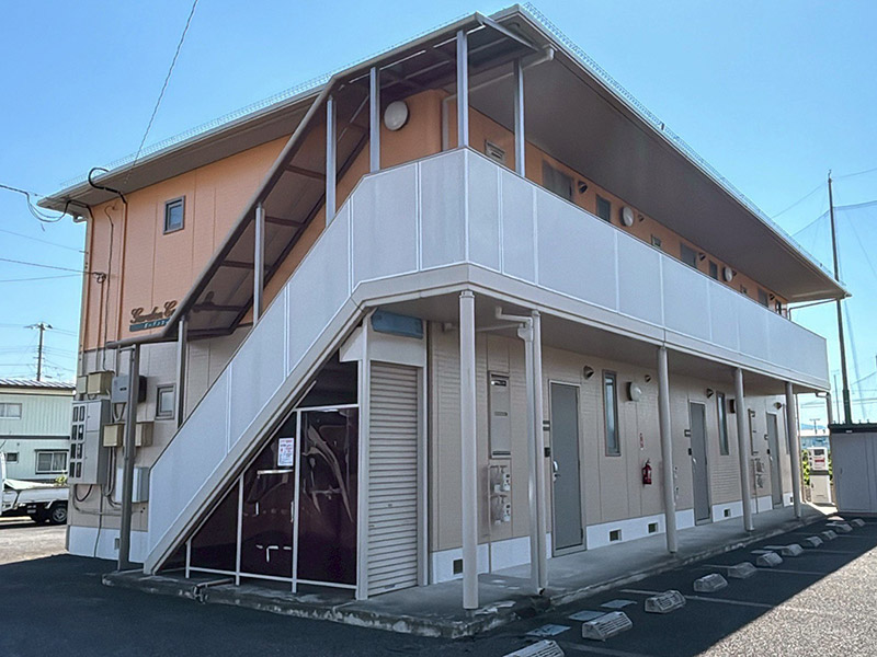 アパート塗替え工事　施工後
